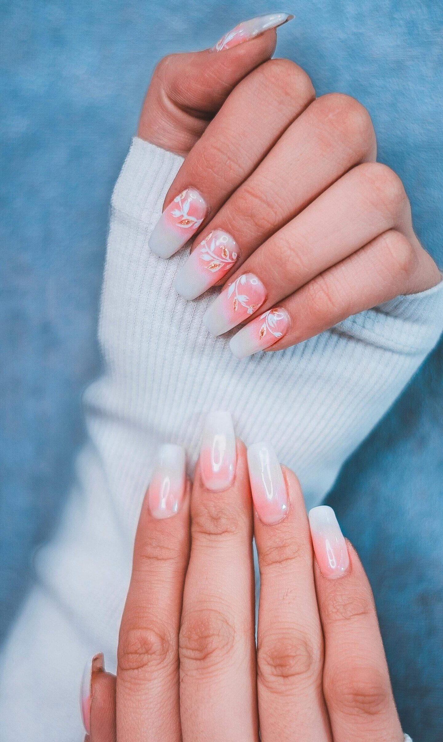 uñas flor para tu matrimonio